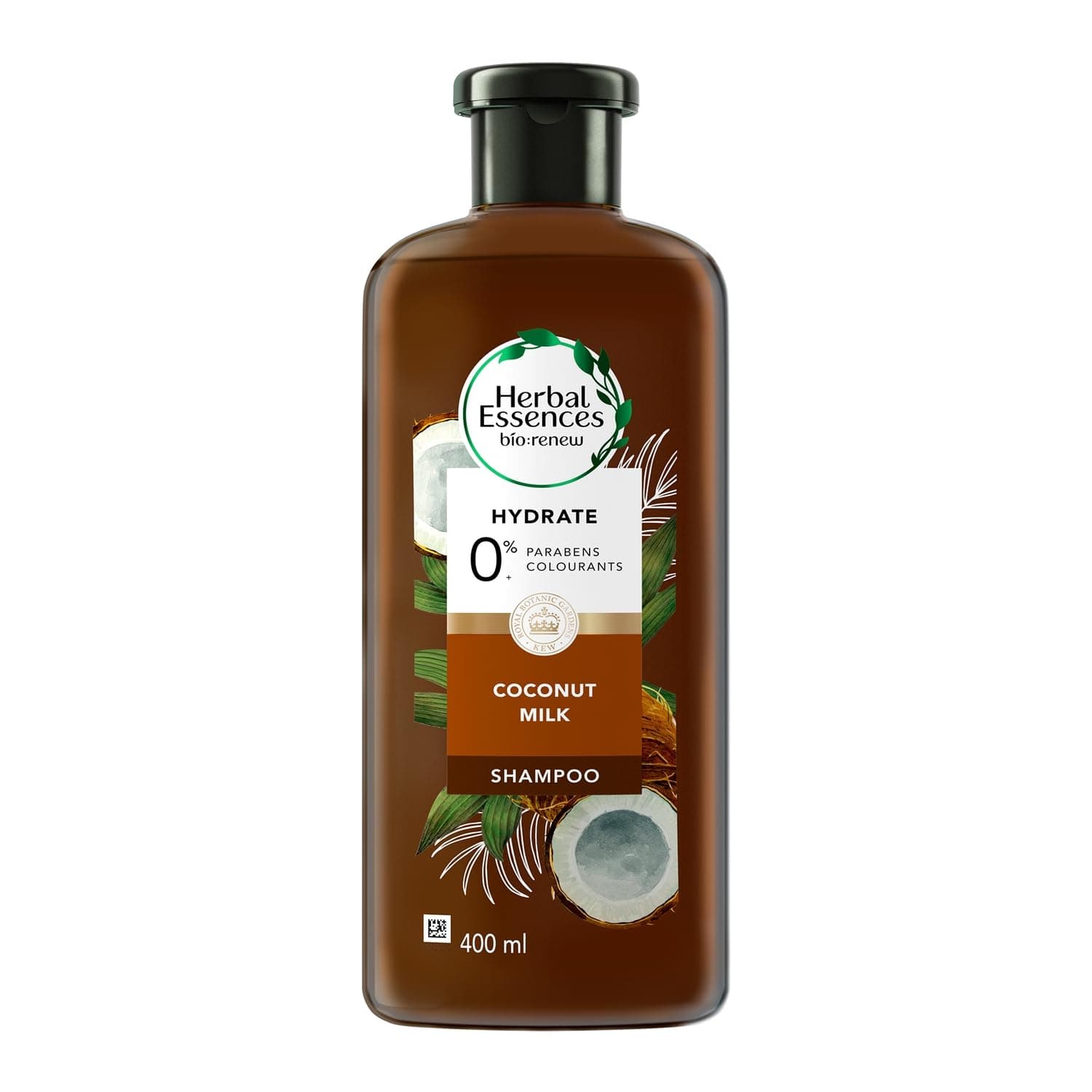 bio:renew Coconut Milk SHAMPOO, 400ml, No Parabens No Colourants
