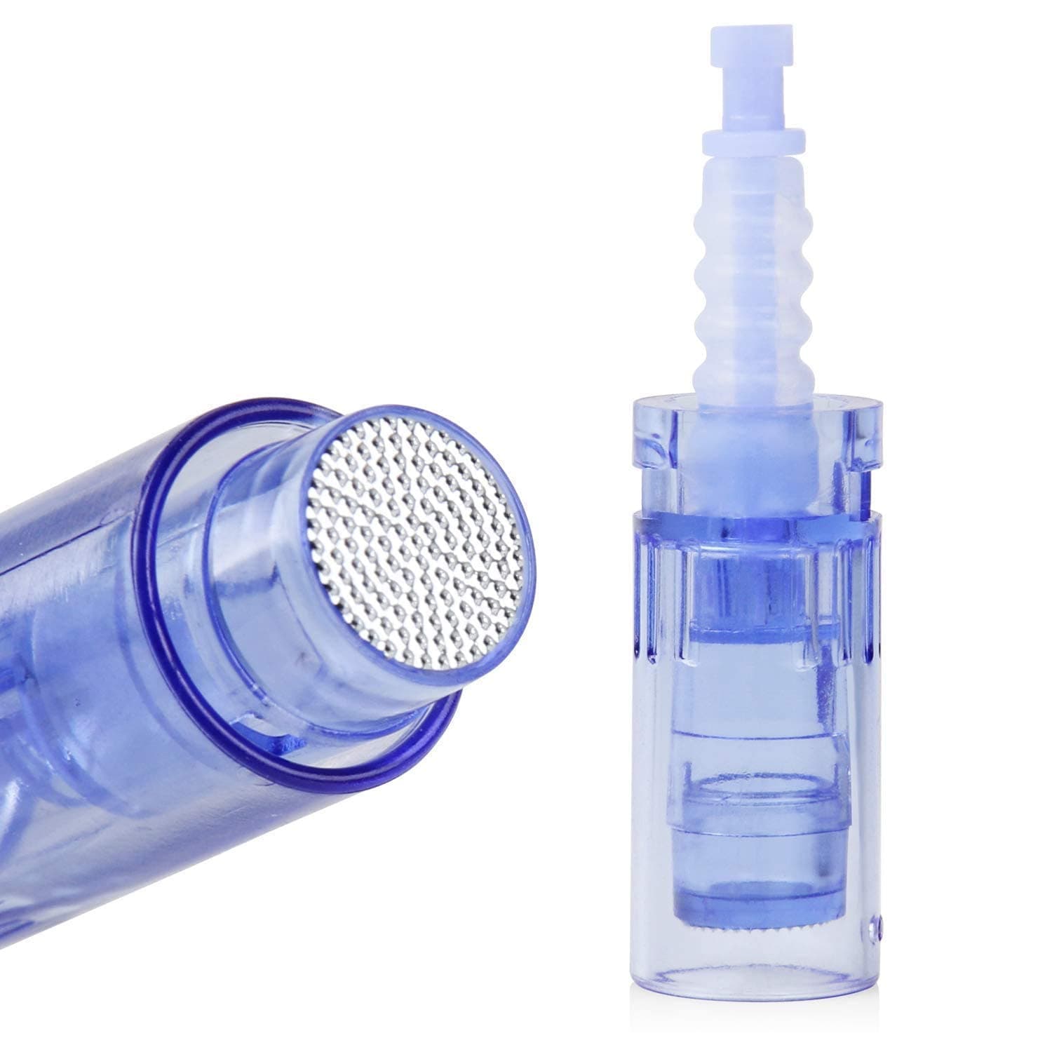 Kostech Derma Pen Replacement Needles Cartridges – Ultima A1 & A6 Nano Round/3D/5D Microneedling Tips – Compatible with MYM Derma Pen for Facial Skin Care, Anti-Aging, Acne Scars, Hair Growth (A6 Nano Round, Pack of 5)