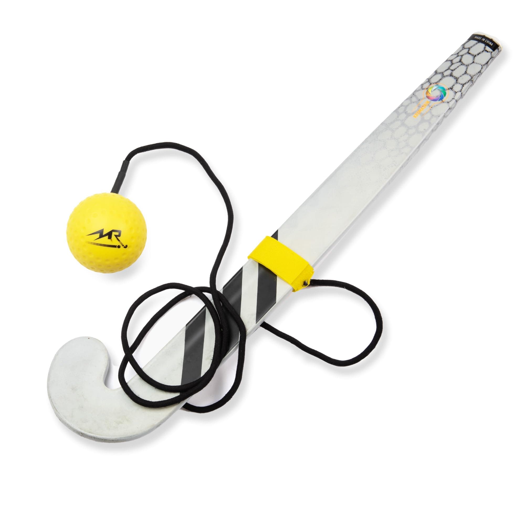 LLC - Hockey Trainer, Professional Field Hockey Ball for Solo Hockey Training, Off-Field Speed Training System, Hockey Stick Handling Balls, Portable with Sturdy Bungee Line, 1 Count