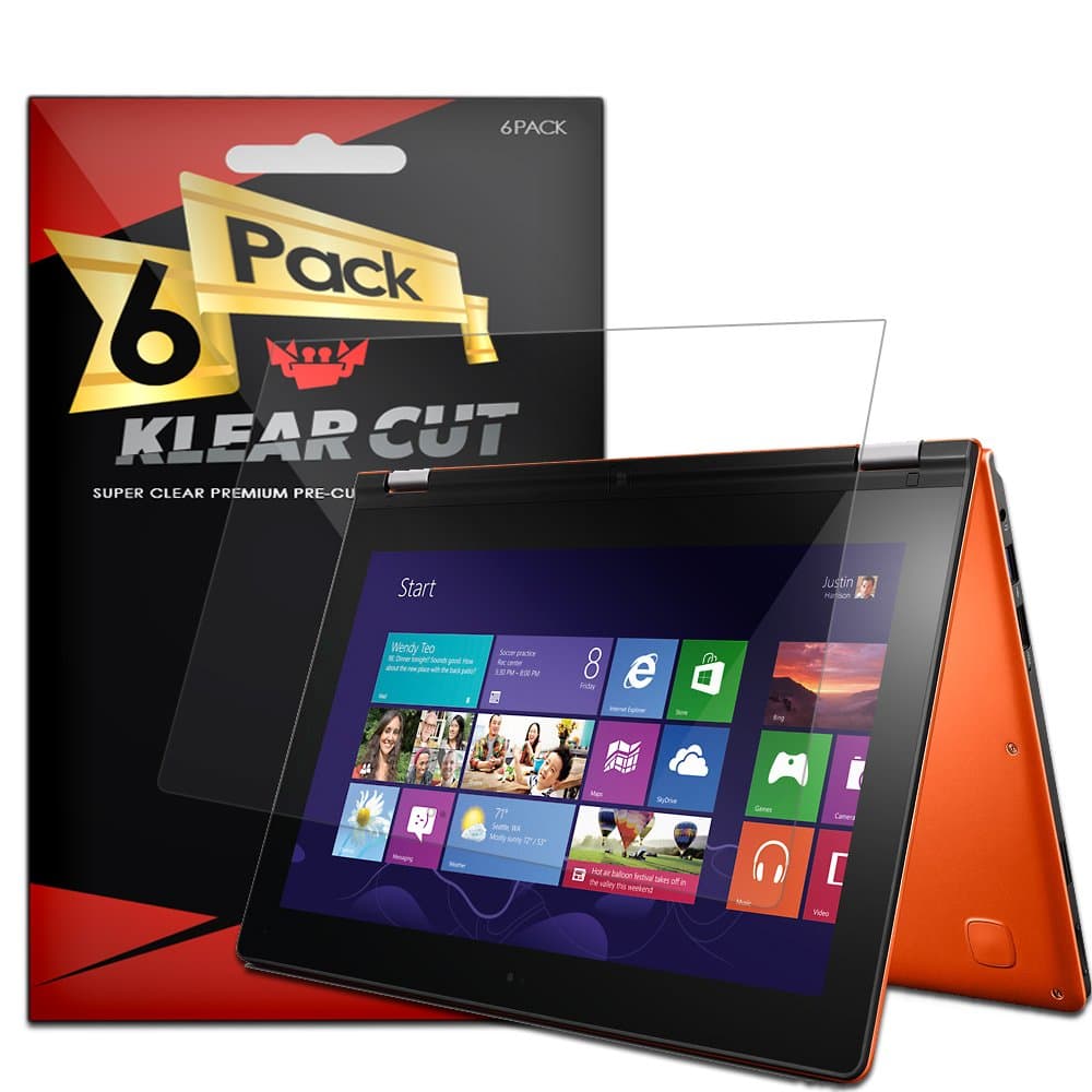 Lenovo Yoga 11S Screen Protector [3-Pack], Klear Cut High Definition Clear Screen Protector for Lenovo Yoga 11S PET Film Anti-Bubble Shield