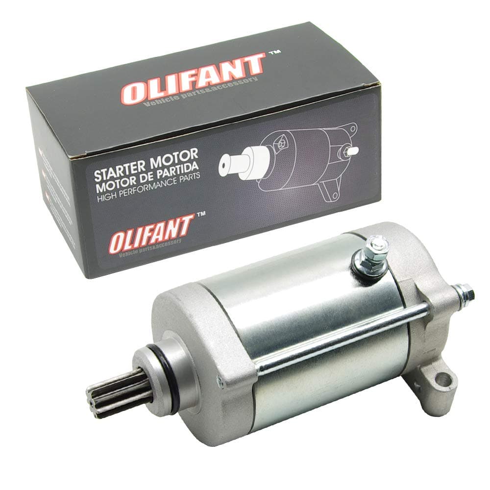 OLIFANT Starter Motor For Yamaha Kodiak Grizzly Wolverine 400 450 660 Rhino 450/660 Yfm600 Yfm660 Yfm450 Yxr450 Yxr660 Atv Utv 4wv-81800-00-00 Nordik Nk Hisun Rx500 Hs500 Coleman Outfitter