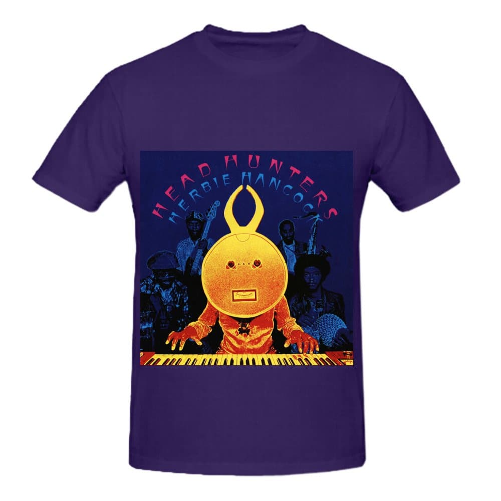 TeeU Herbie Hancock Head Hunters Roll Mens O Neck Printed T Shirts