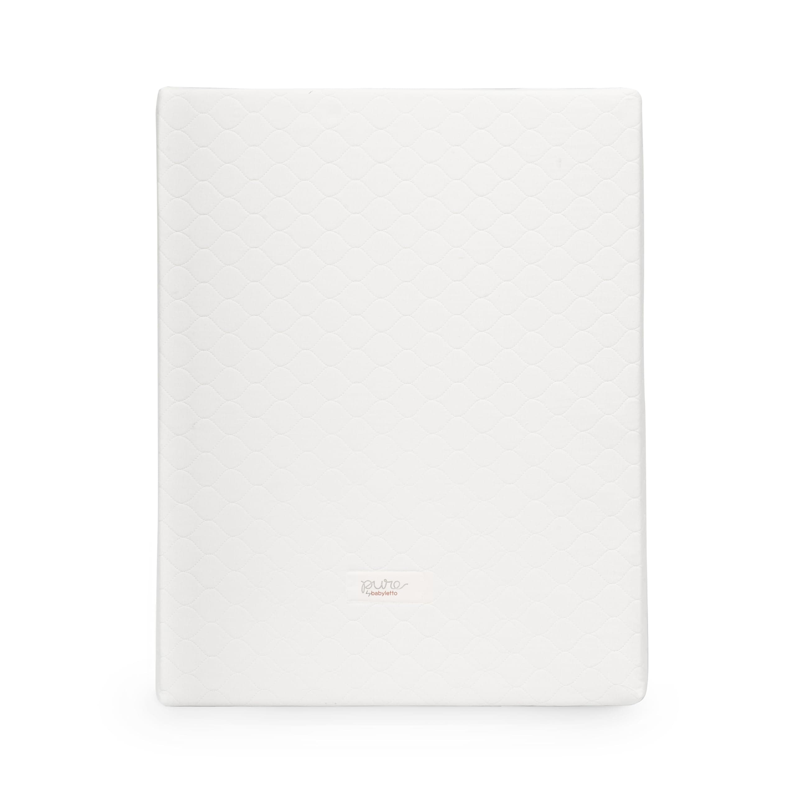 BabylettoPure Core 4" Midi Crib Mattress, Hybrid Waterproof Cover, Lightweight, Greenguard Gold Certified