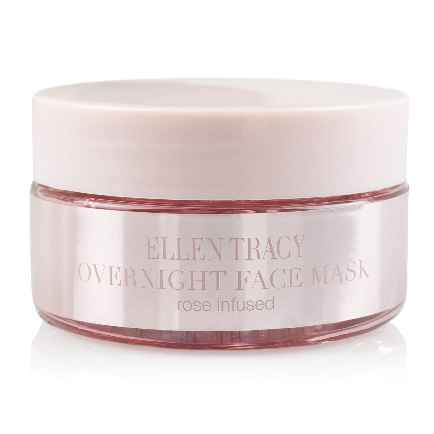 Ellen Tracy Overnight Rose Infused Face Mask, Moisturizing Mask for Face, Beauty Skin Care Mask for Dry Skin, Overnight Facial Mask for Women Hydrating Night Mask with Moisturizer - 3.53 Oz