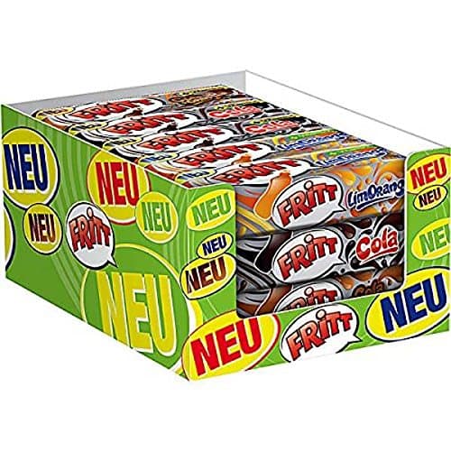 Fritt Assorted Chewy Candy (Cola, Cola Orange, LimOrange) -Case of 30 x 70 g