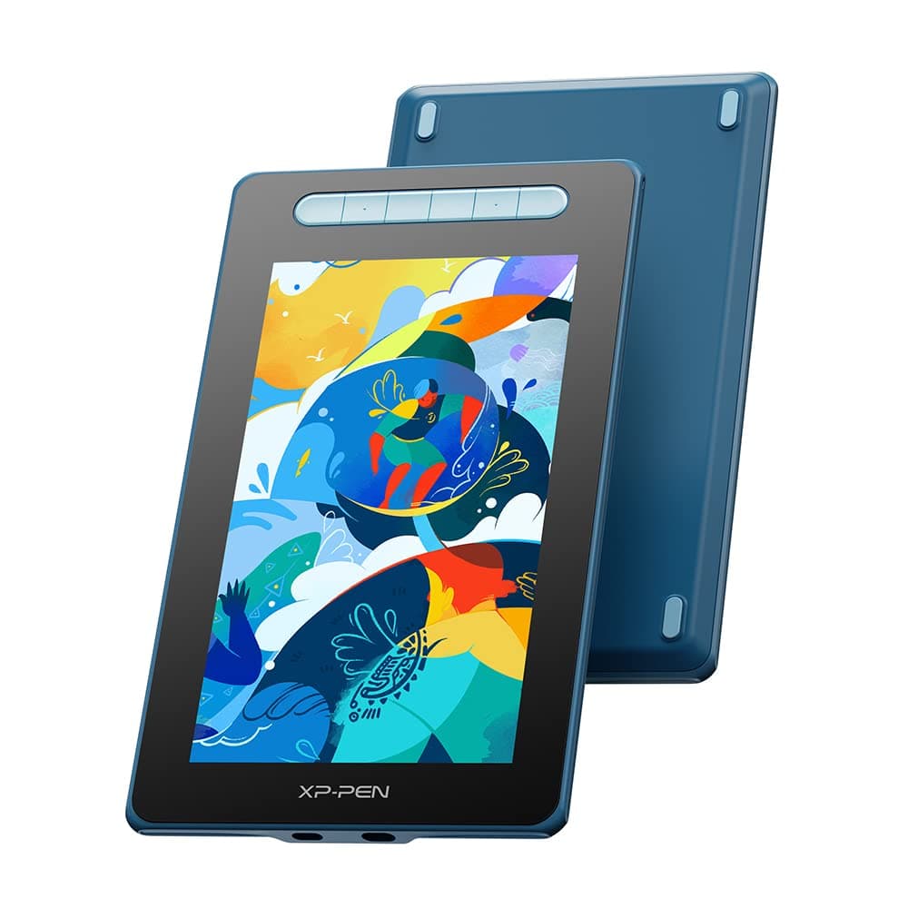 XPPen Artist 10 2nd Gen Display Tablet 10.1 inch- Pen Tablet with tilt Support, 6 Shortcut Keys, 8192 Levels of Pressure Sensitivity, X3 Elite Stylus & Fully Laminated Display - Blue