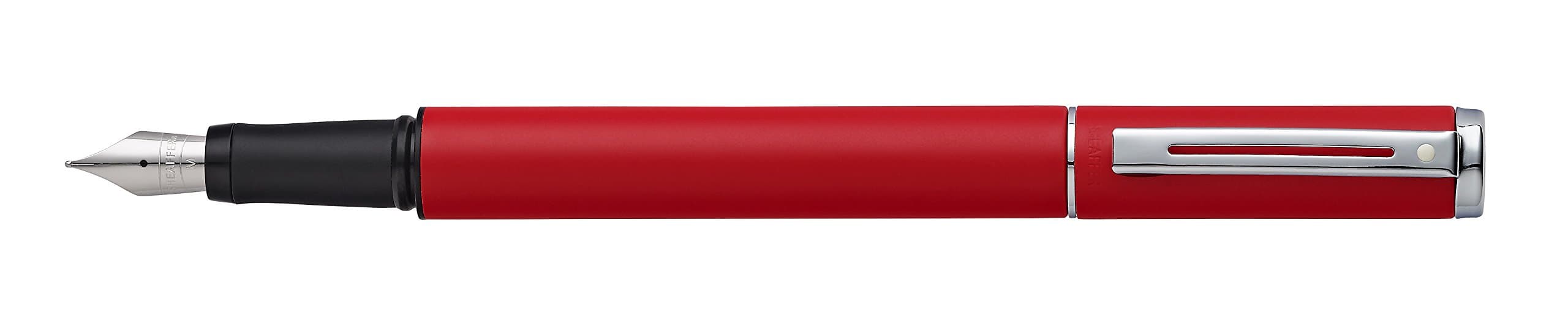 Sheaffer 300 - Sheaffer Award Fountain Pen - Matte Red
