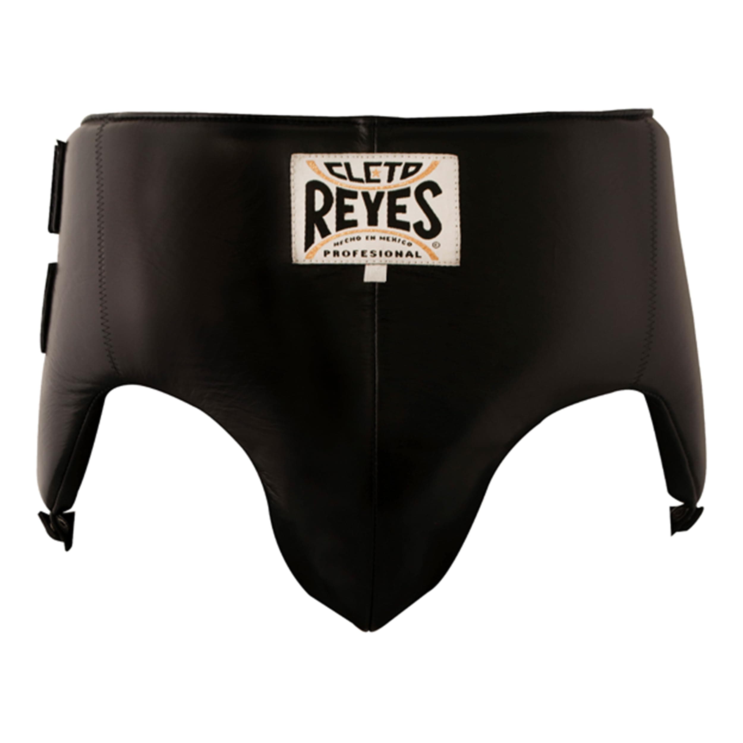 CLETO REYES Kidney and Foul Groin Protector, Boxing Training Equipment, Protective Gear for Men, Black