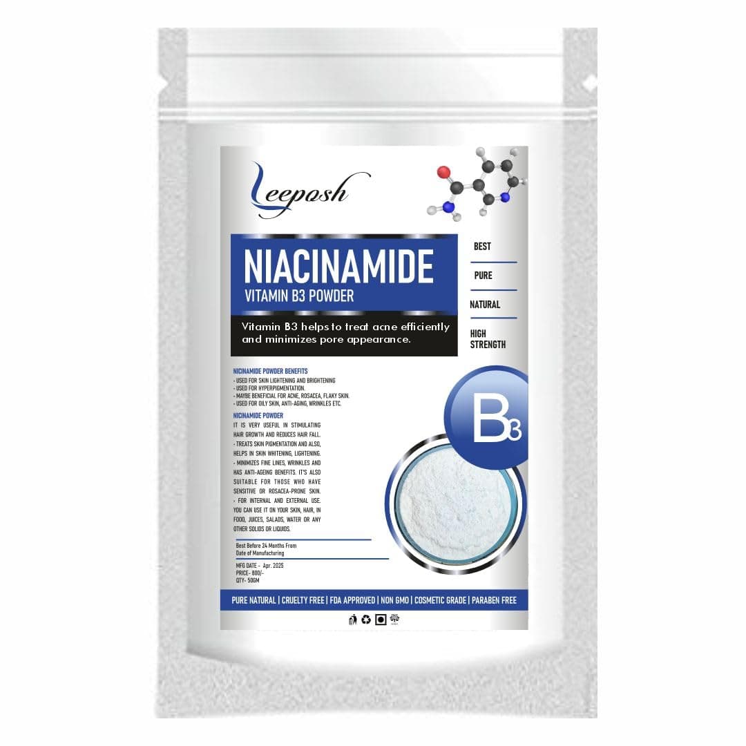 Niacinamide powder Vitamin B3 Powder for Making skin Brightening Serum, Cream For 20 gm