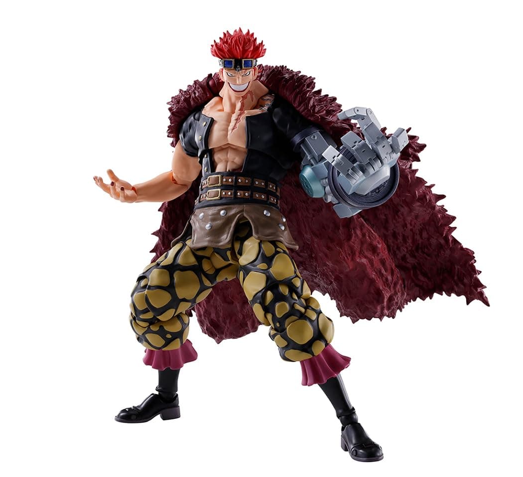One Piece figurine S.H. Figuarts Eustass Kid -The Raid on Onigashima- 15 cm, Red