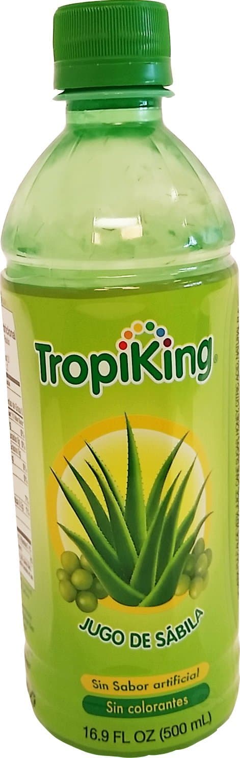 Tropiking Aloe Vera Drink 16.9 oz - Bebida de Savila (Pack of 24)