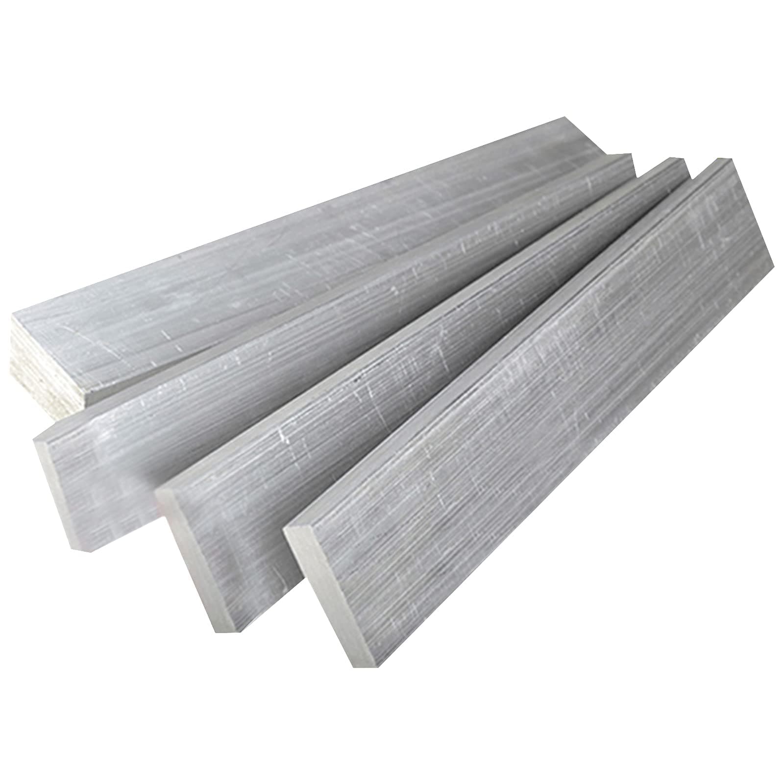 Aluminum Flat Bar Aluminium Bars Plate,Suitable for Parts Processing, 20mm X 5mm, 5 Pieces