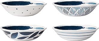 Lenox Blue Bay Melamine All-Purpose Bowls, Set of 4, 1.65 LB, 0