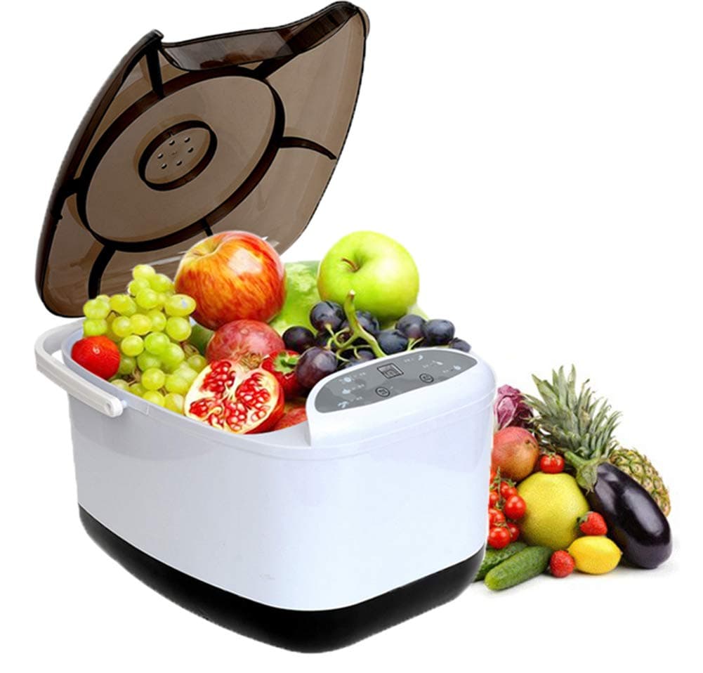 4.5L Ultrasonic Cleaner, Multi-Function Vegetable Washing Machine Fruit and Vegetable Detoxification Machine, Ozone Disinfection Machine,Purifier Household automatic cleaning