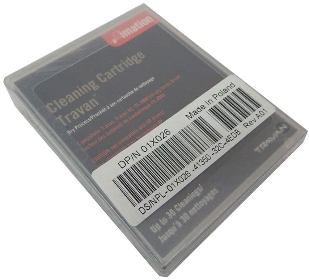 Dell Imation Travan TR5 TR40 Cleaning Cartridge 1x026