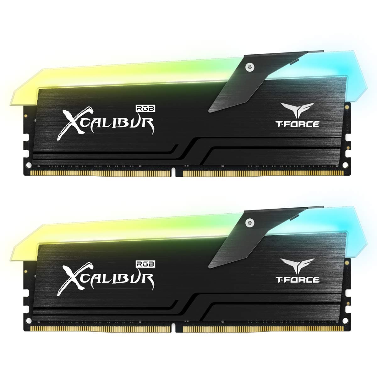 TEAMGROUP T-Force Xcalibur RGB 16GB Kit (2x8GB) DDR4 DRAM 4000MHz (PC4-32000) CL18 Desktop Memory Module Ram (General) - TF5D416G4000HC18EDC01