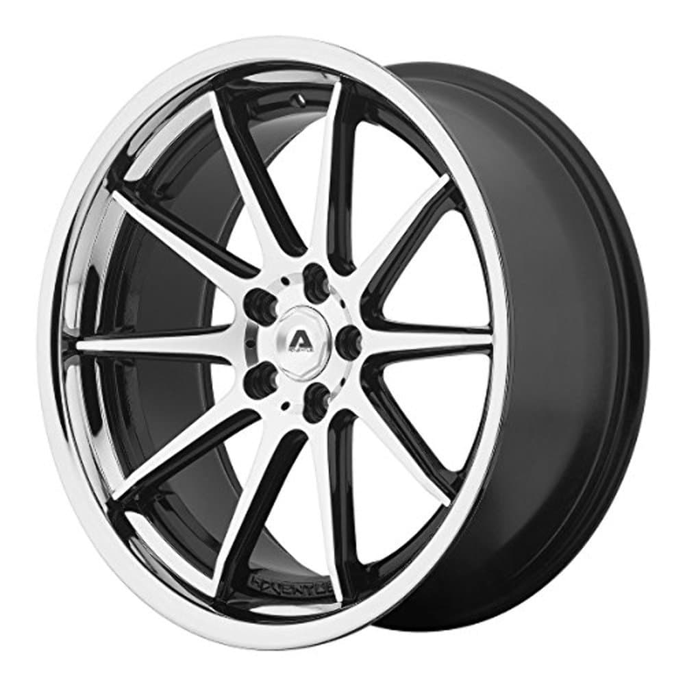 ADVENTUS AVS-4 BLACK Wheel Chromium (hexavalent compounds) (20 x 10. inches /5 x 74 mm, 35 mm Offset)