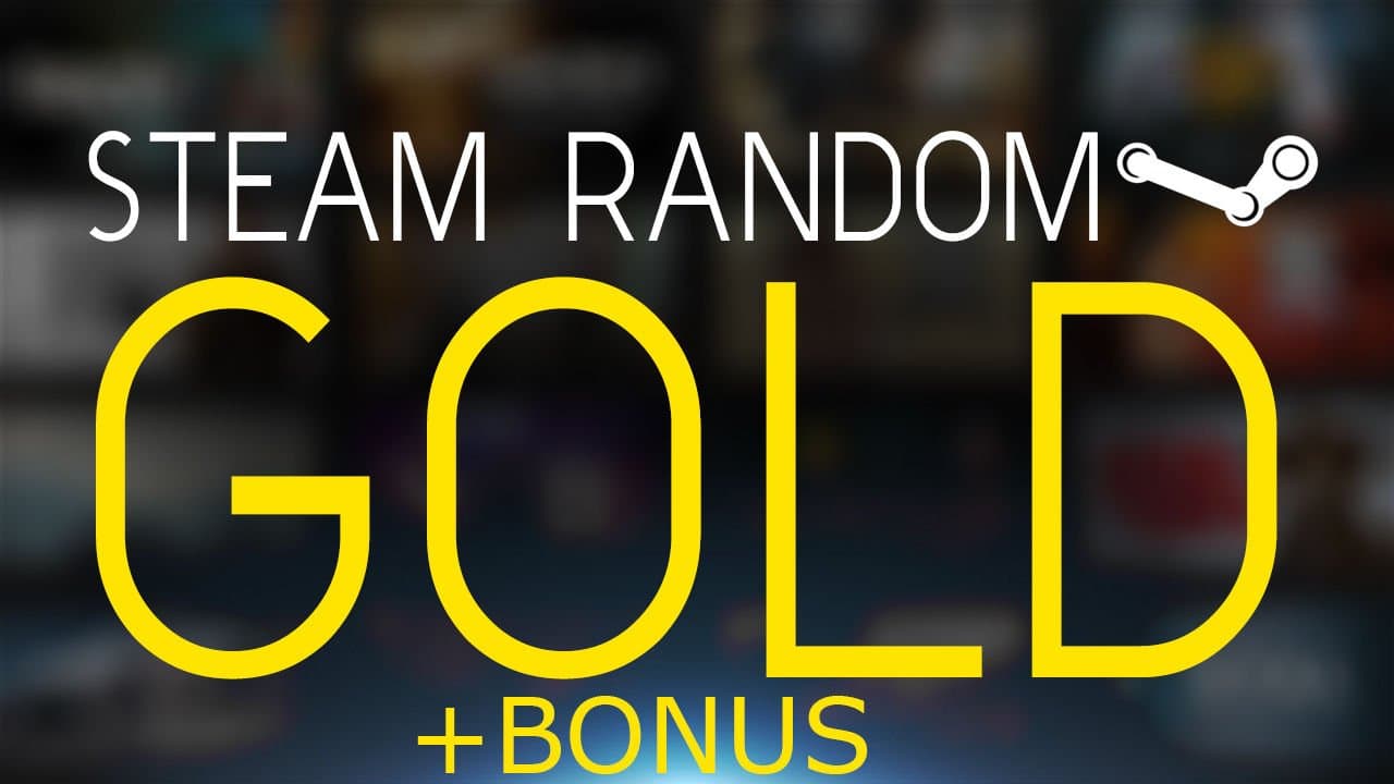 10 Gold Random Steam key with a free masterpiece!