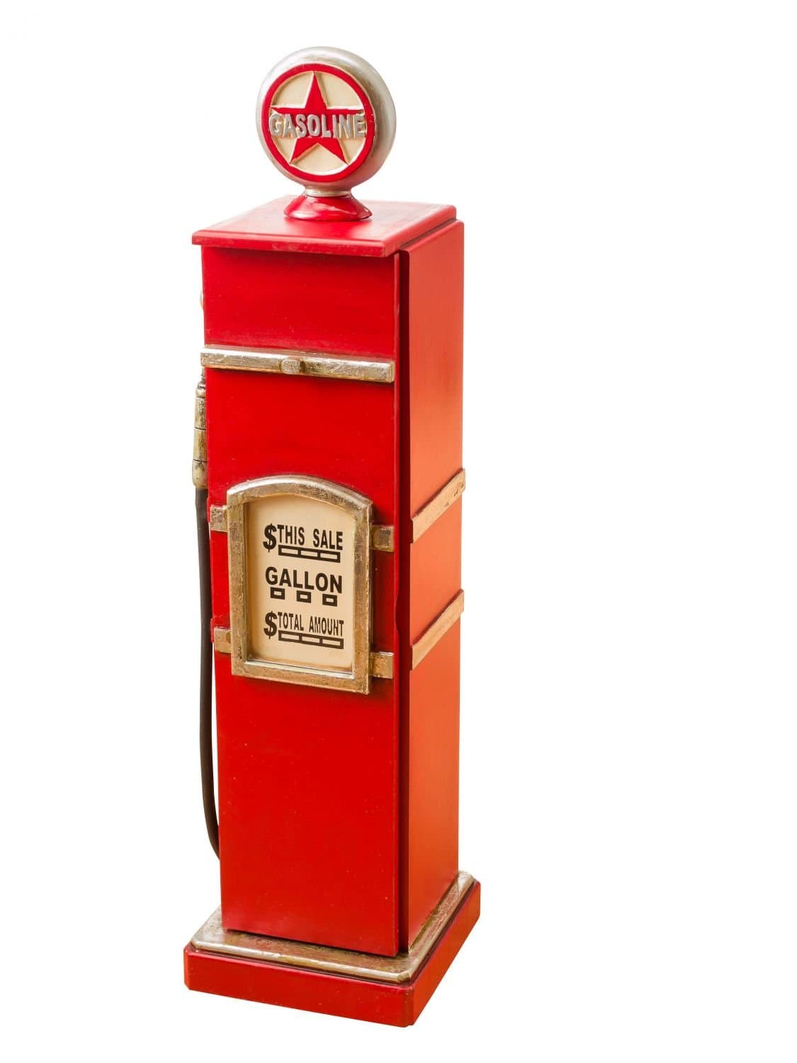 aubaho Shelf - petrol pump - cabinet 87cm - CD stand - gasoline
