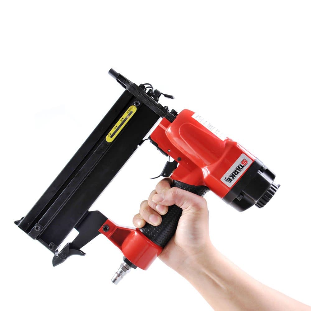 Starke 18-Guage 2 In 1 Pneumatic Brad Nailer And Stapler Kit