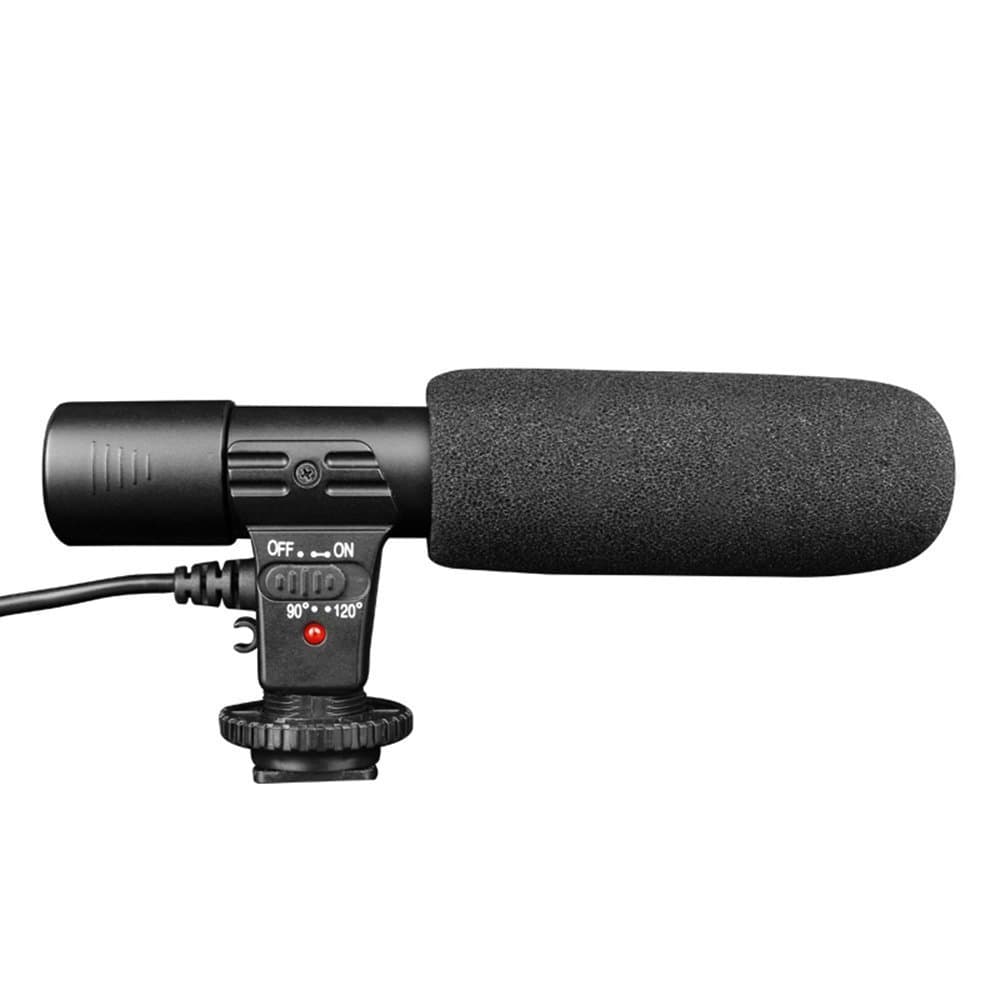 Sidande Mic-01 Digital Video Dv Camera Professional Studio/stereo Shotgun Recording Microphone for Canon Nikon Pentax Olympus Panasonic Digital SLR Camera