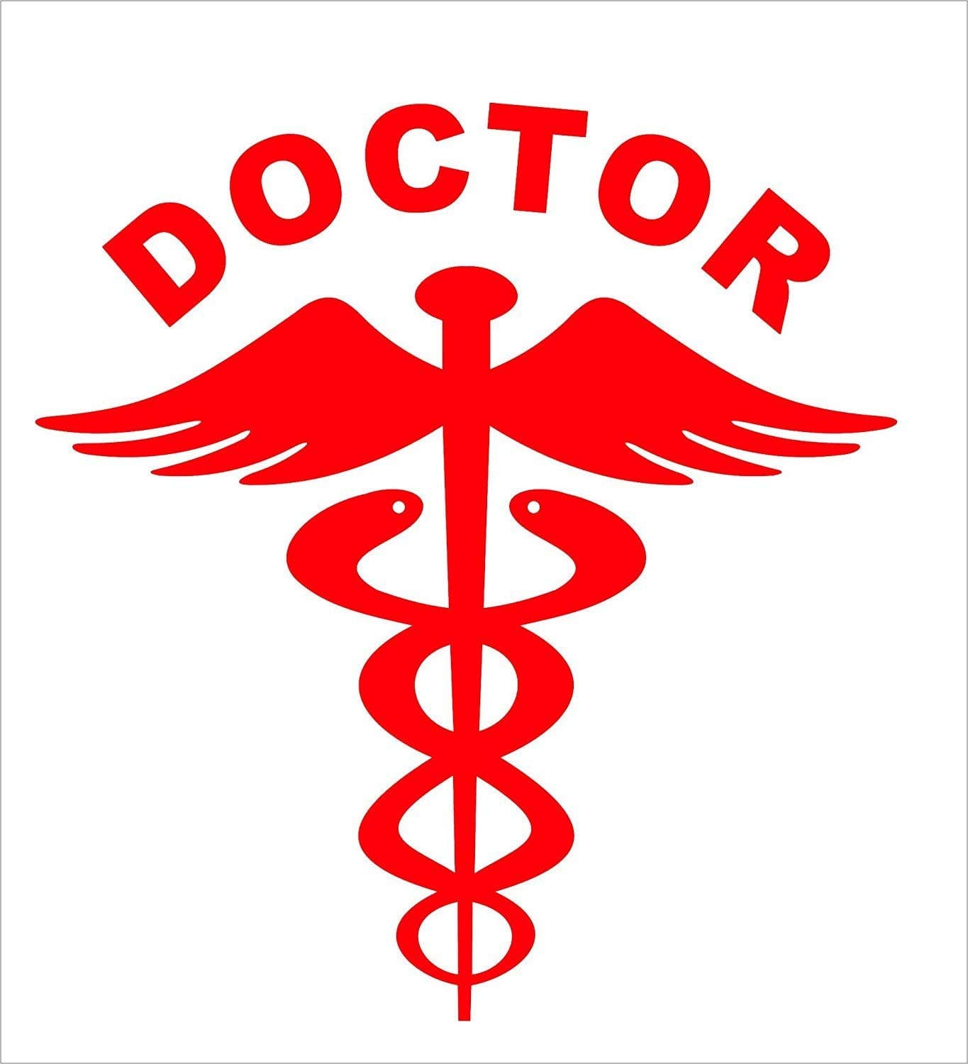 Doctor Logo Apache Stickers RTR 100 Kit and Graphics for 160 4v 180 RTR New Model Bike Red L X H 8.00 X 9.00 Cm Pack of 2