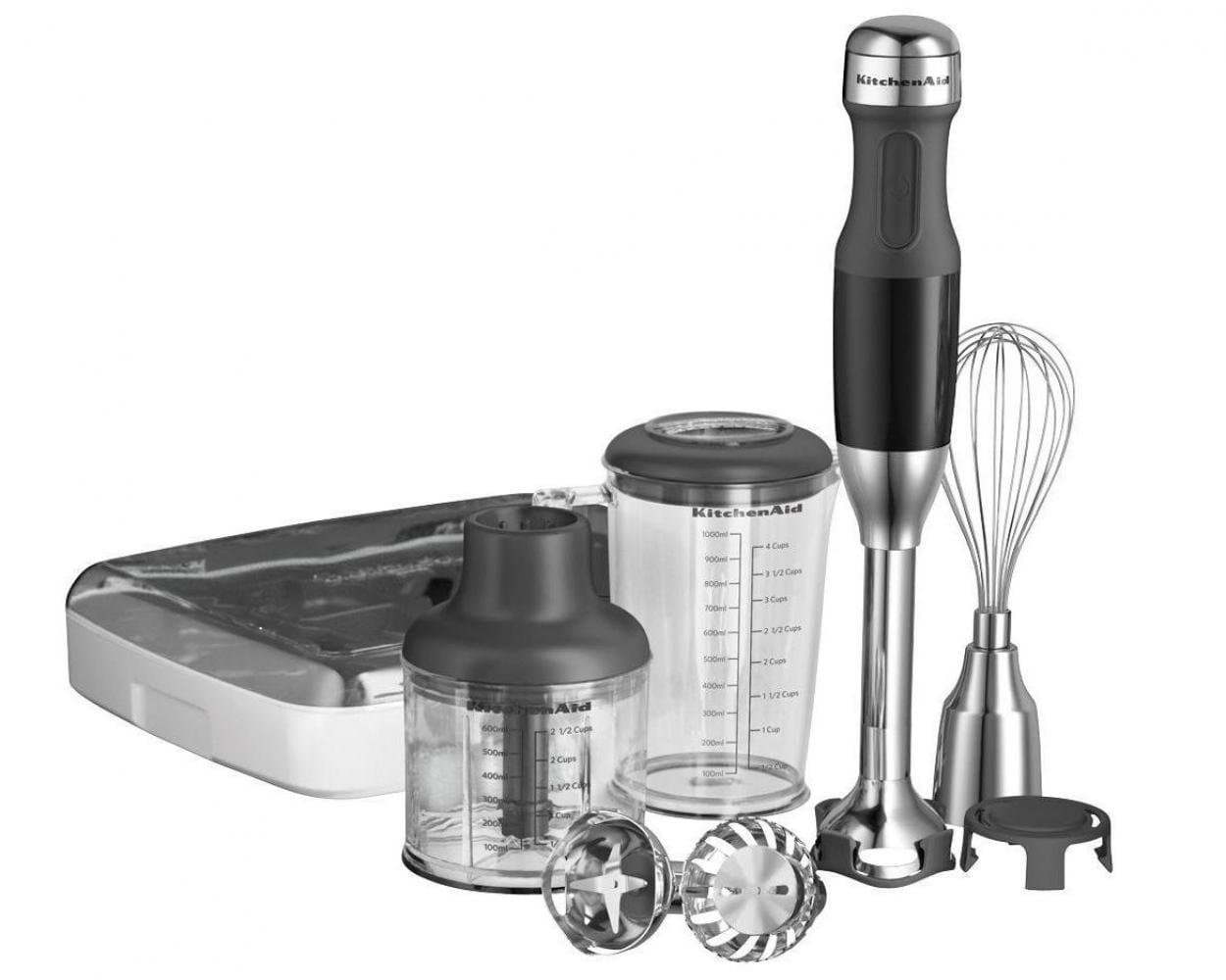 KitchenAid KHB2561OB 5-Speed Hand Blender - Onyx Black
