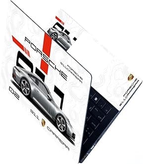 ANCIARY Full Laptop Skin Stickers HD Quality Sticker for Laptops Upto 15.6" (Dustproof|Waterproof|Scratchproof|Reusable) - AY PRSCH 911 FL