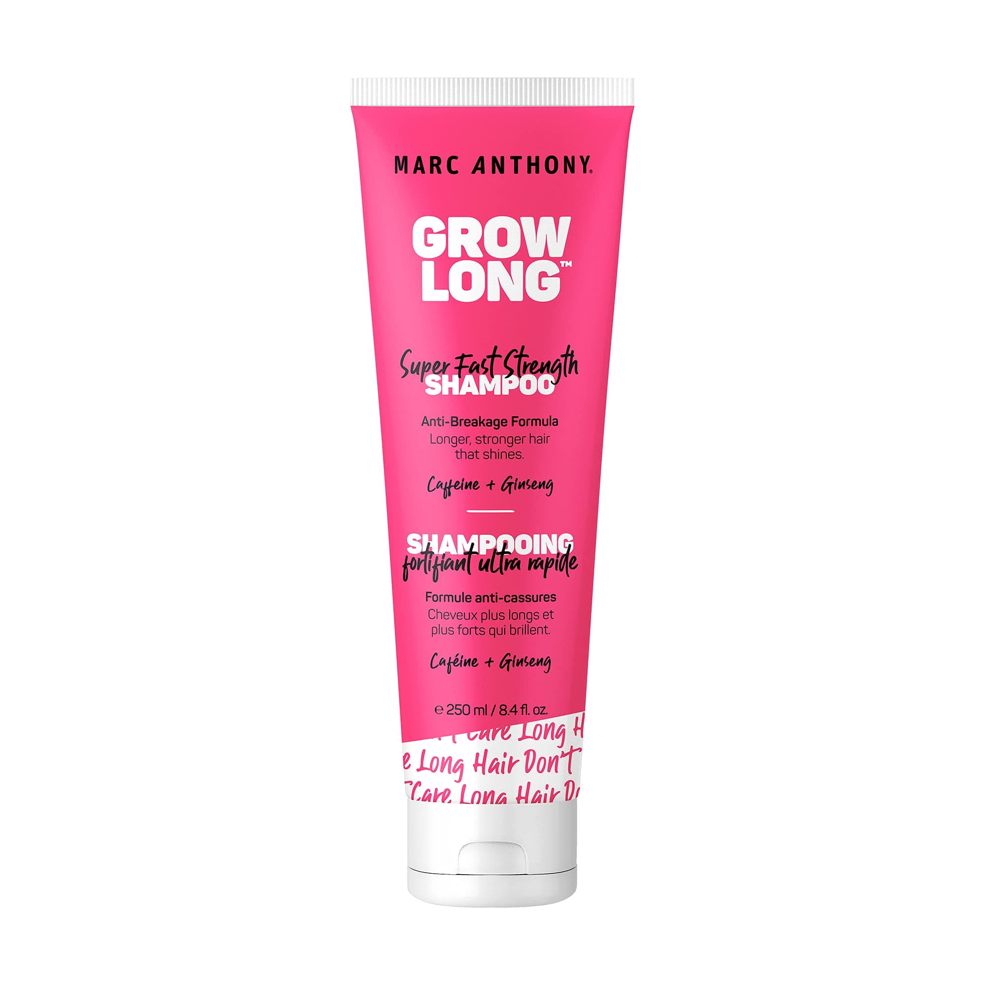 Grow Long™, Super Fast Strength Shampoo, Caffeine + Ginseng, 8.45 fl oz (250 ml), Marc Anthony