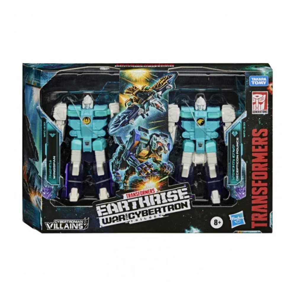 Toys Generations War for Cybertron: Earthrise Double Pack WFC-E30 Decepticon Clones Action Figures, Children Aged 8 and Up, 8.5-cm