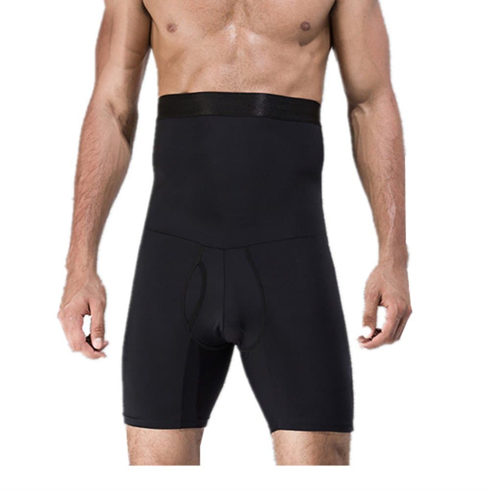 Men's High Waist Tummy Control Slimming Shapewear Shorts
