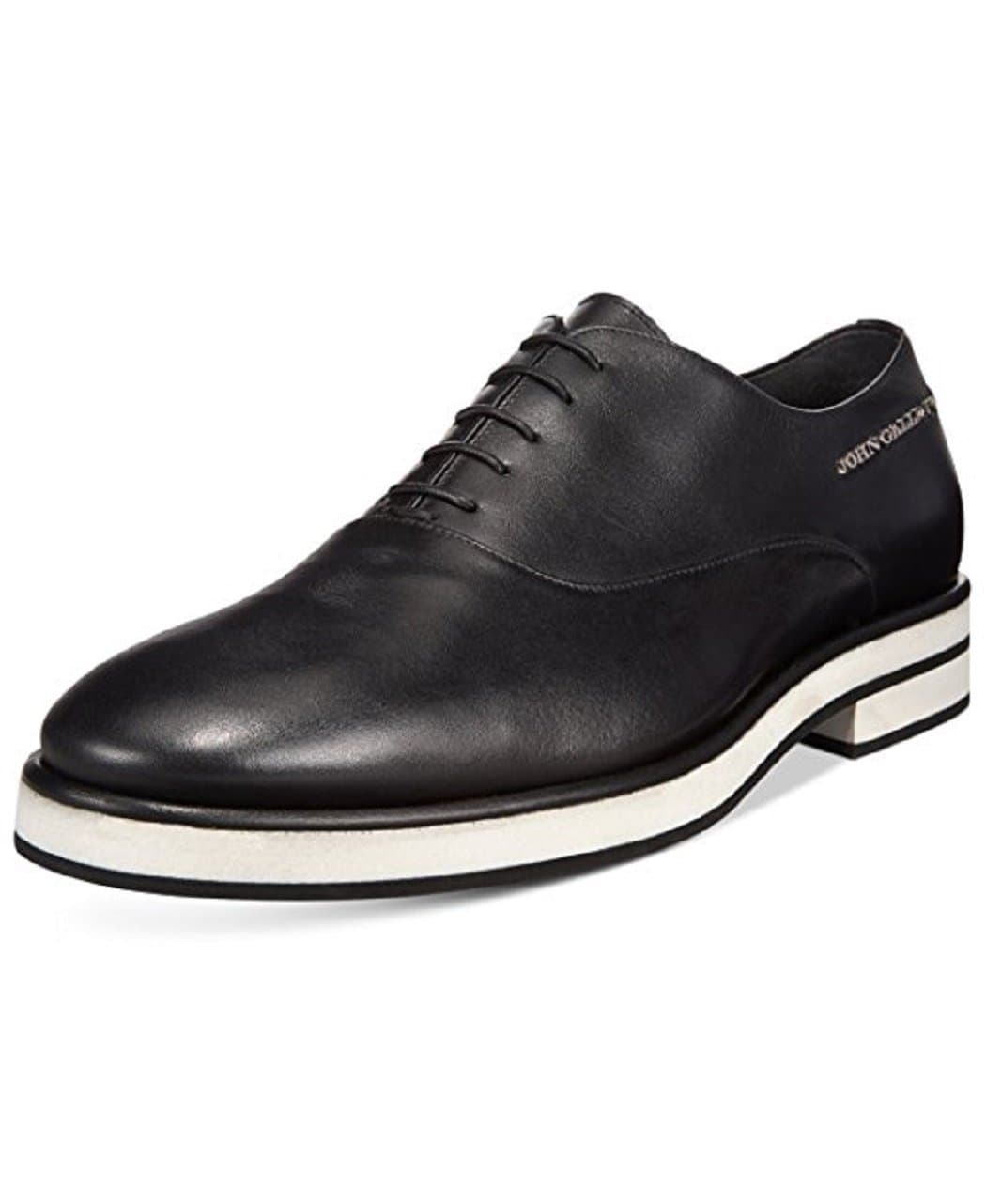 John Galliano Men's Maurice Oxfords US 10.5 EU 43.5 Black/White
