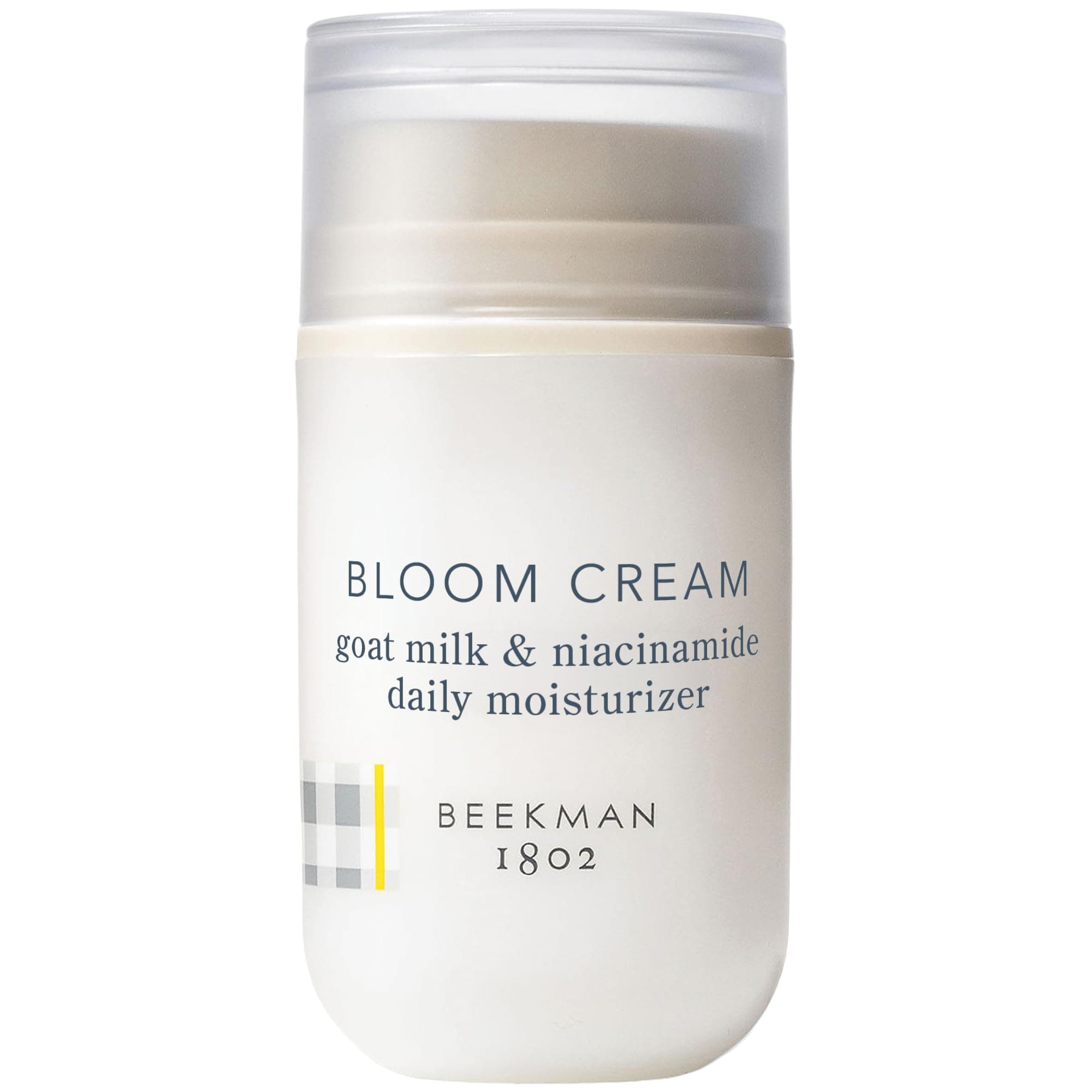 Beekman 1802 Bloom Cream Goat Milk Face Moisturizer with Niacinamides - Lightweight Daily Moisturizer, Deeply Hydrating, Nourishes Skin Barrier, Safe for Sensitive Skin, Cruelty Free, 1.69 floz