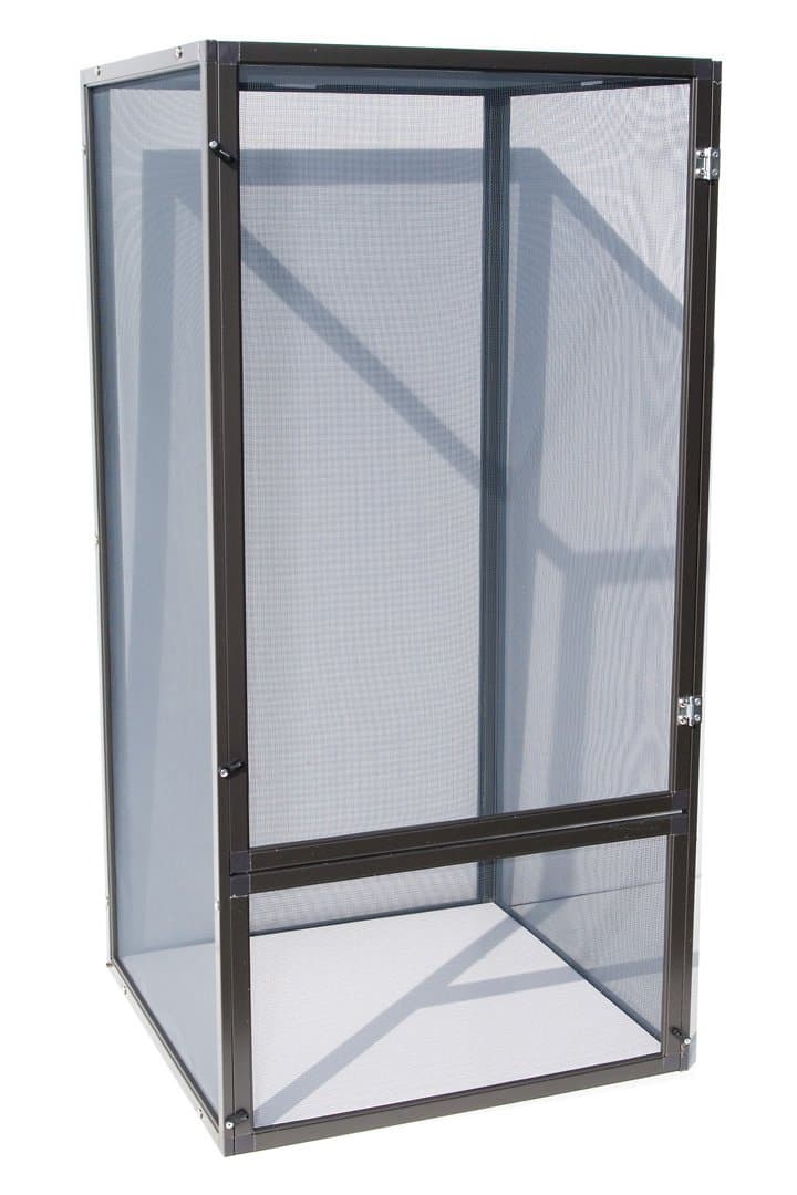 Large Screen Reptile Habitat Cage - U.S.A. made, appx. 18" x 18" x 36"