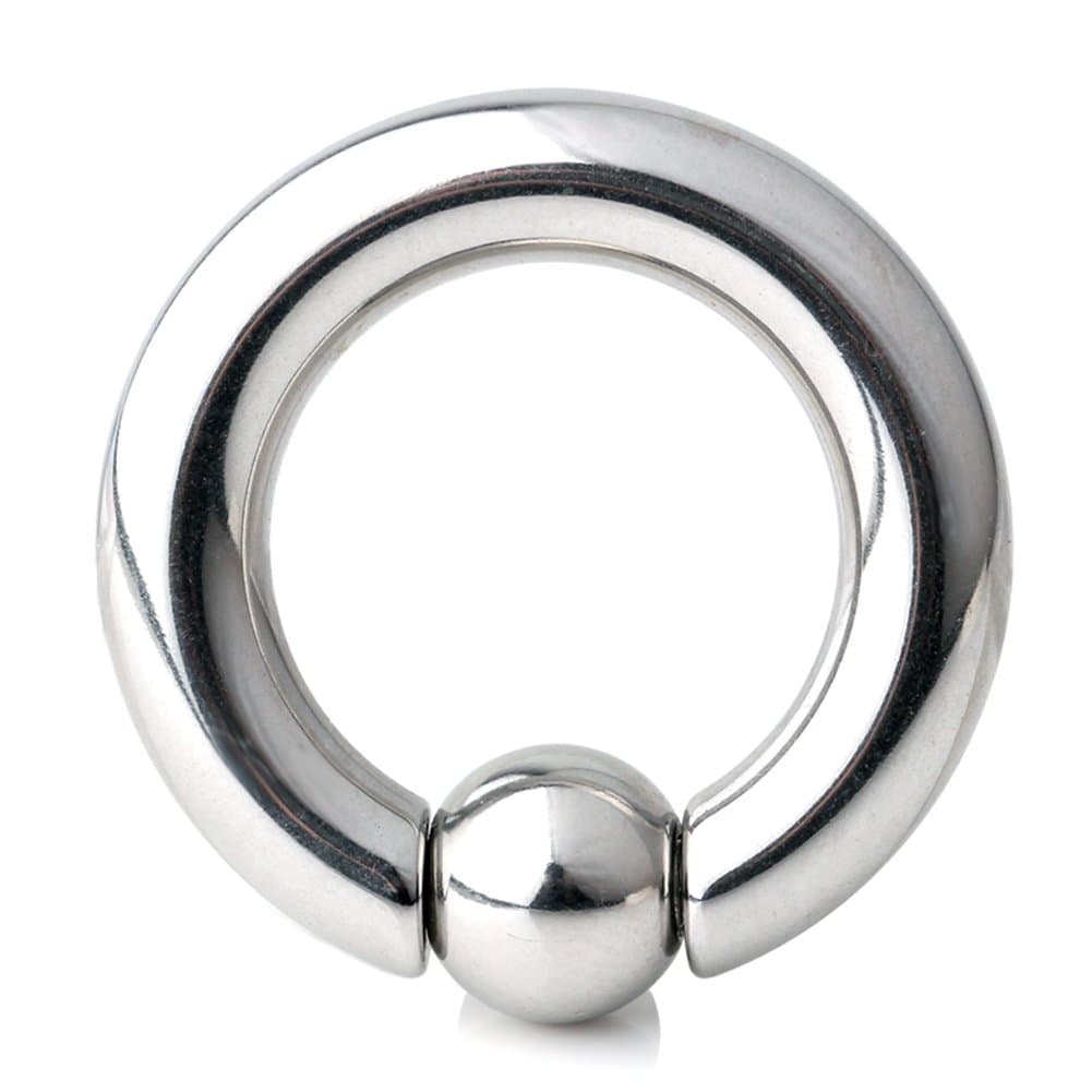 RuifanRuifan 316L Surgical Steel Spring Action Captive Bead Ring CBR 2G 4G 6G 8G 0G 00G