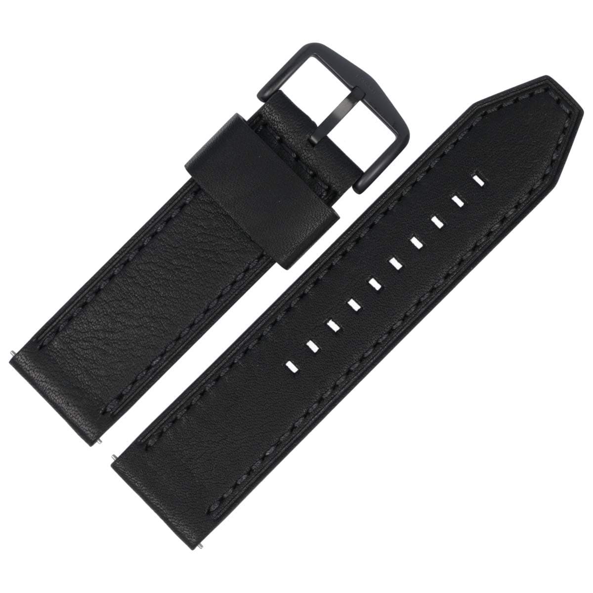 FOSSIL Watch Strap 24 mm Black Leather JR-1354 | LB-JR1354