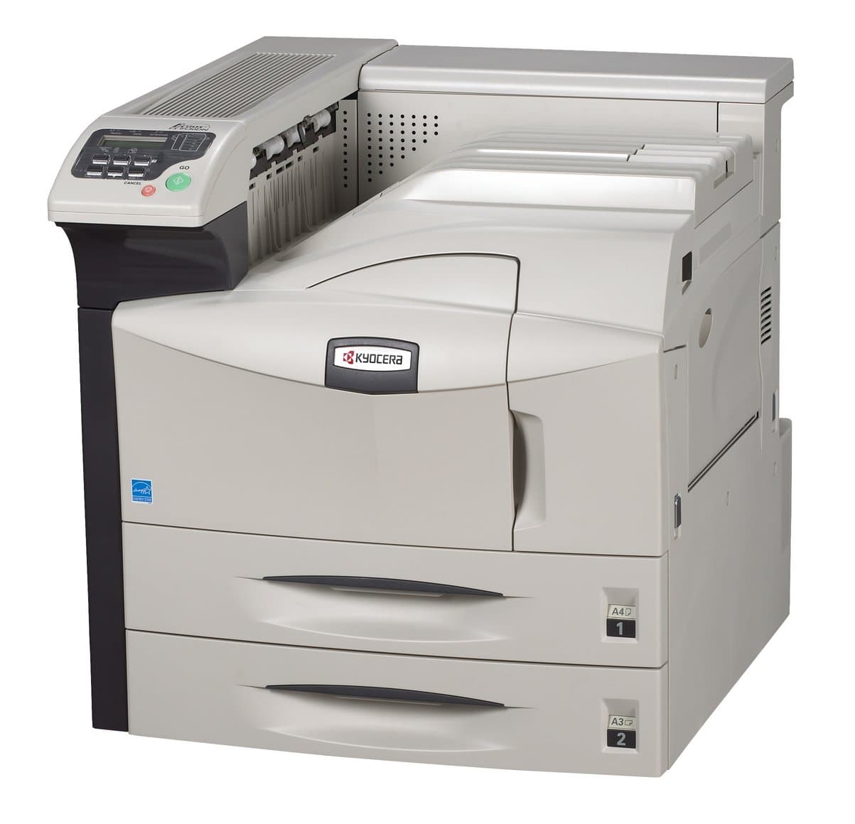 Kyocera FS 9530DN - Printer - B/W - duplex - laser - A3, Ledger - 1800 dpi x 600 dpi - up to 51 ppm - capacity: 1200 sheets - parallel, Hi-Speed USB, 10/100Base-TX