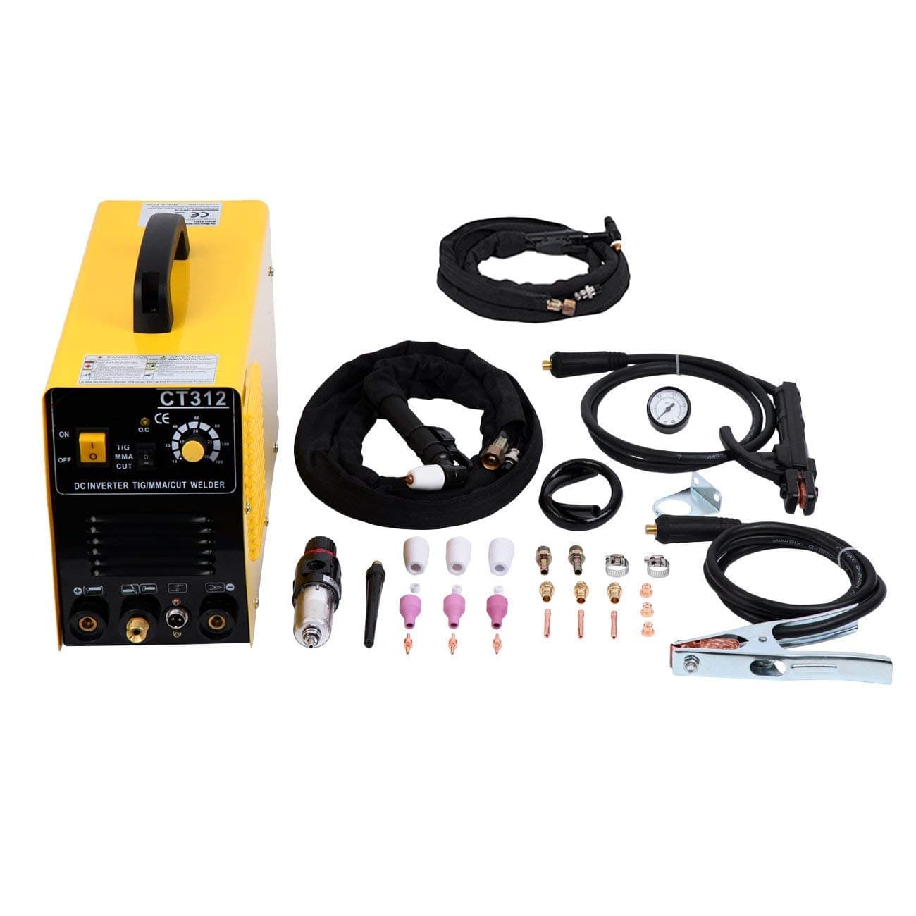 MuGuang 220V Multifunctional 3 in 1 Air Plasma Cutter Inverter Tig Welder Welding Machine Plasma Machine Tig MMA Cut