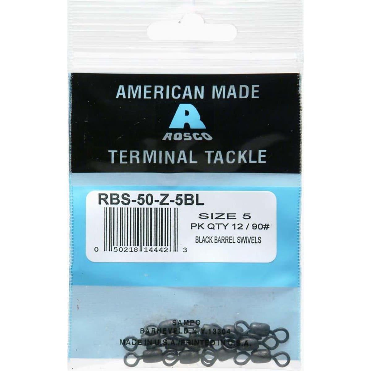 Sampo Rbs50Zbl-05 Barrel Swivel Black 90#