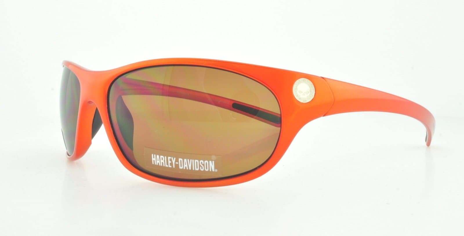 Harley-Davidson HDX 824 Sunglasses Shiny Orange Brown 65-15-123