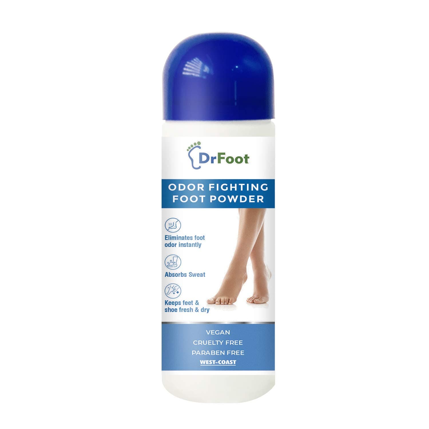Odor Fighting Foot Powder Eliminates Foot Odor Instantly, Keeps Feet Shoes Fresh & Dry 100Gm