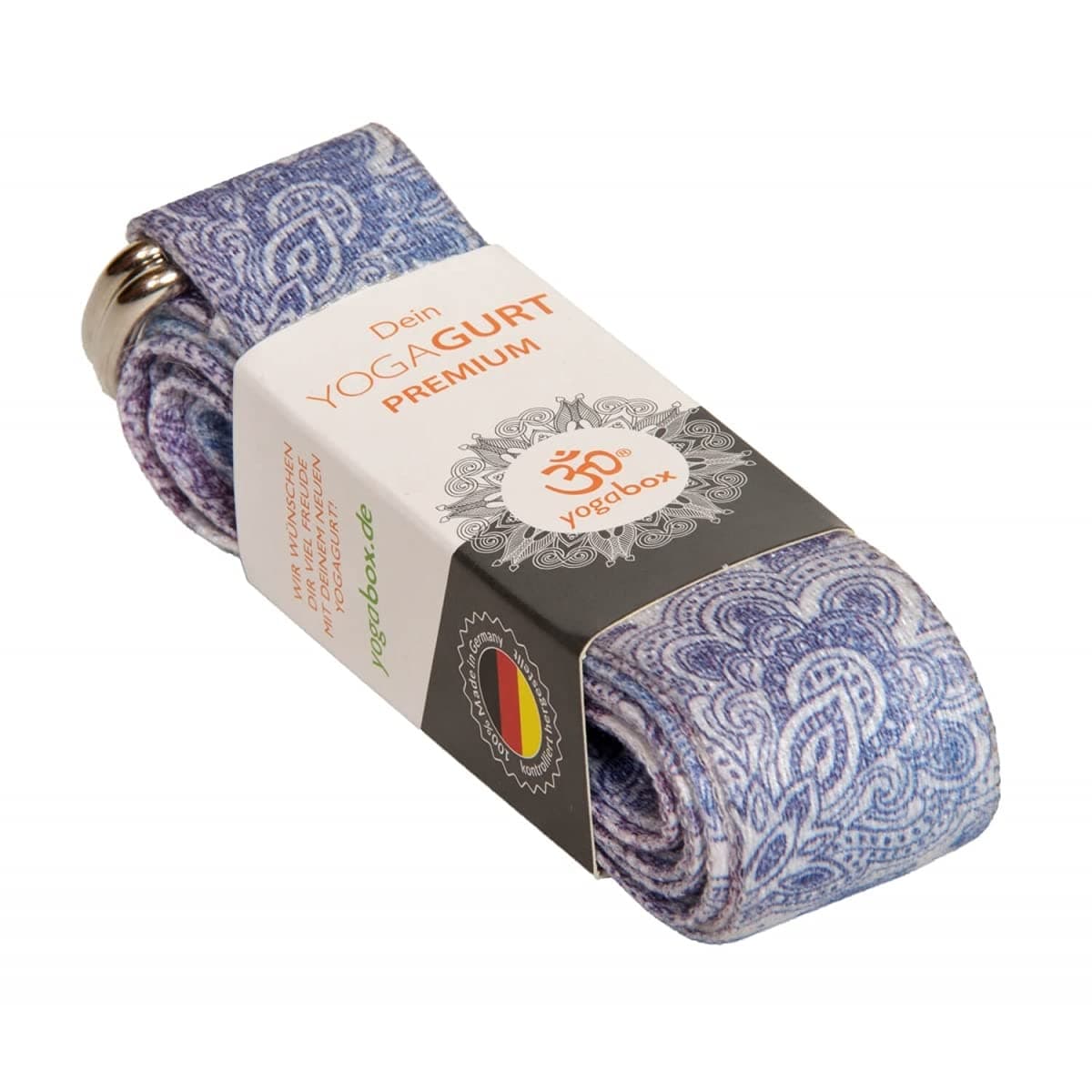 yogabox Yogagurt Premium with eco print Made in Germany