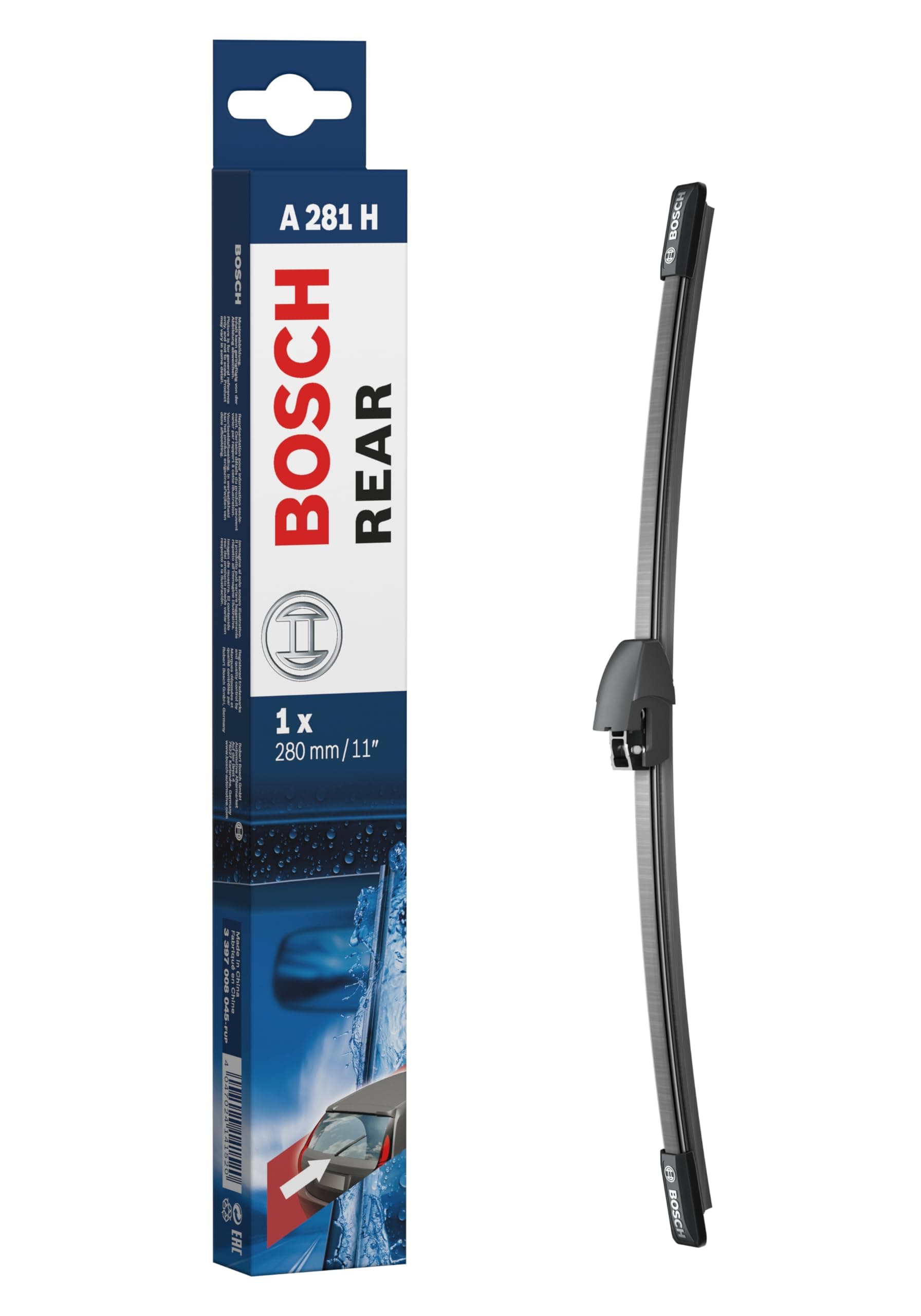 Bosch Rear Wiper Blade A281H/3397008045 Original Equipment Replacement- 11 (Pack Of 1)