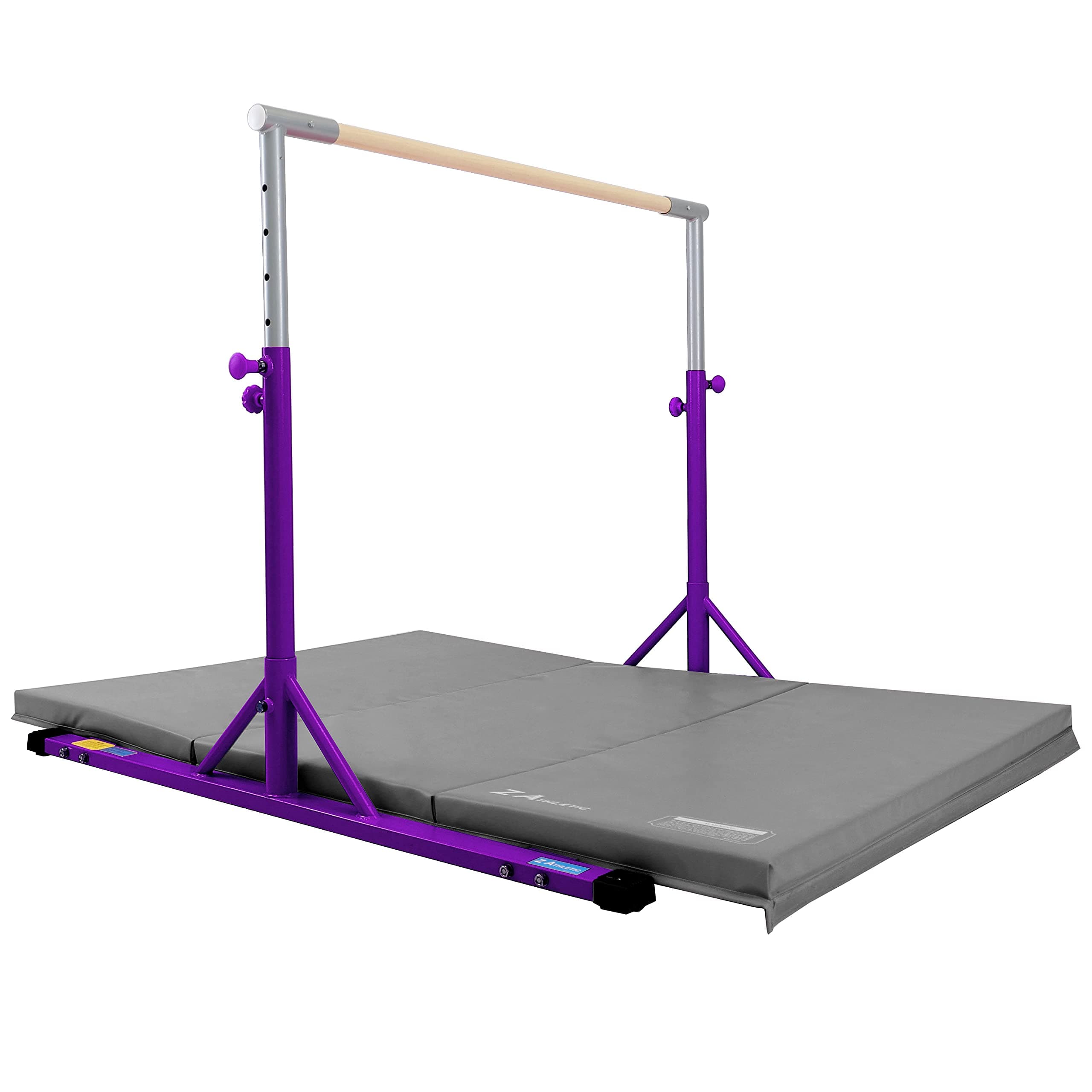 Z ATHLETIC Kip Bar and Gymnastics Mat (Multiple Sizes and Colors)