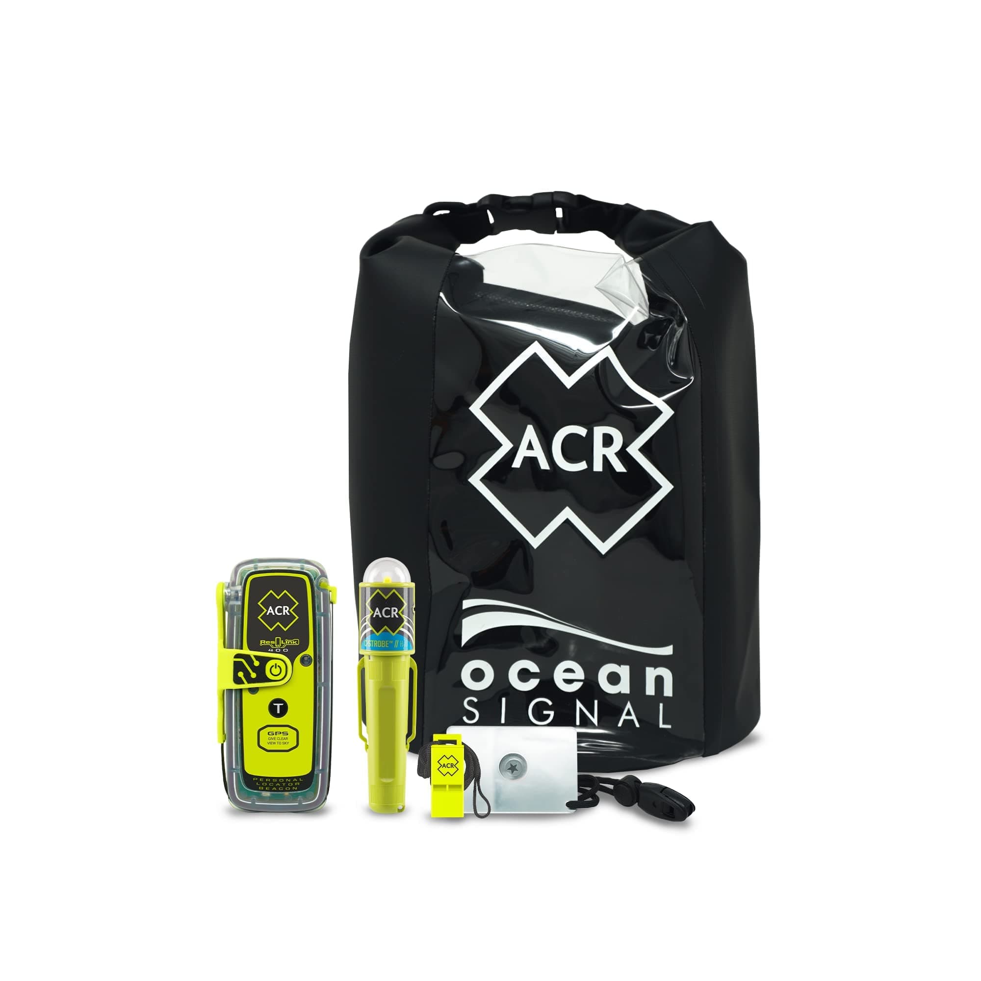 ResQLink 400 GPS Personal Locator Beacon Survival Kit: Compact, Reliable, and Designed for Quick Rescue, ensuring Your Safety in Emergencies with GPS Precision.