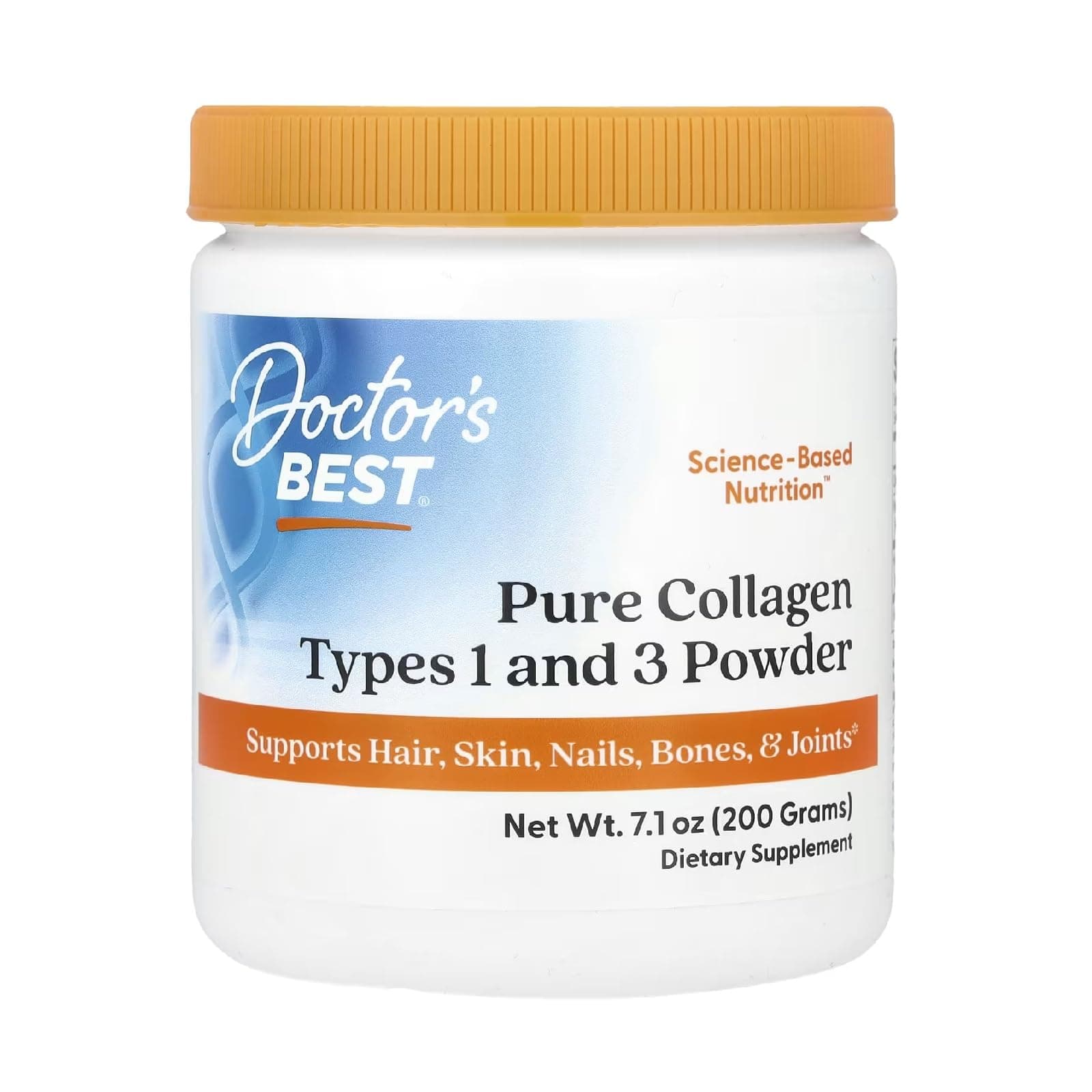 Doctor's Best, Collagen, Types 1 & 3 Powder, 7.1 oz 200 g
