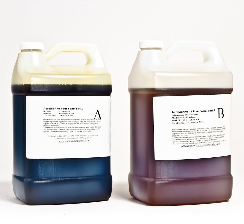 4# per Cubic Foot Medium Density Foam 2 gallons