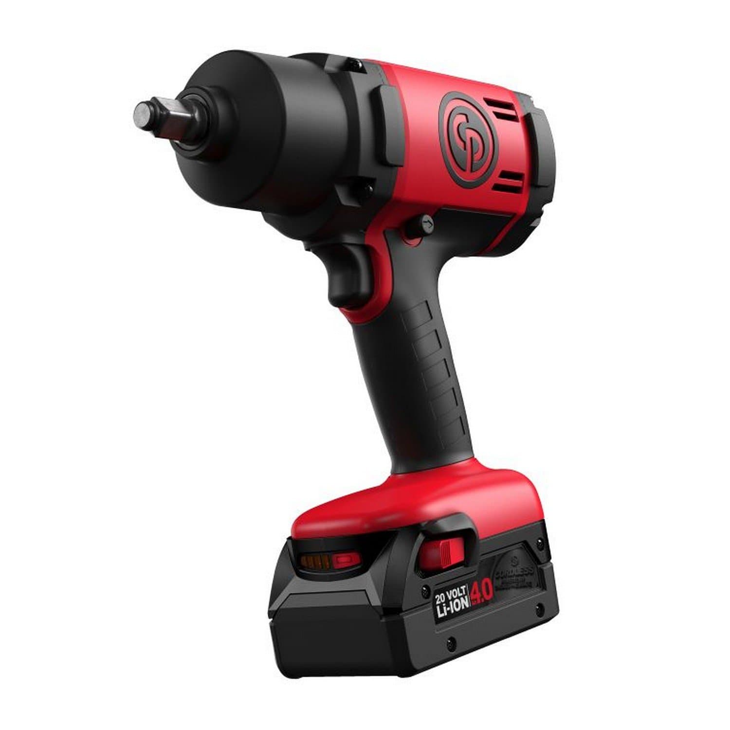 Chicago Pneumatic CP8848K 1/2" Cordless Impact Wrench Kit, Red/Black