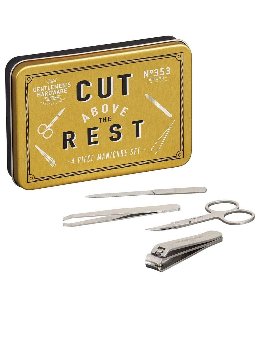 Wild and Wolf Gentlemen's Hardware Manicure Kit in Tin