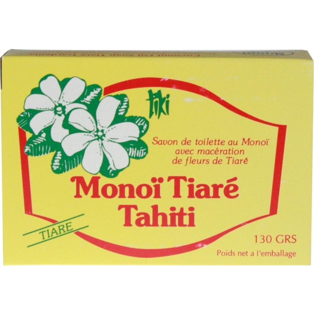 Monoi Tiare Soap Bar Gardenia (Tiare) 4.6 OZ